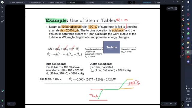 Material Balances - Chapter 7 - First law of Thermodynamics - #4 ( Turbine + Water Properties Table смотреть онлайн