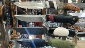 Ножи , на выставке Охота и рыболовство на Руси. Продолжение.