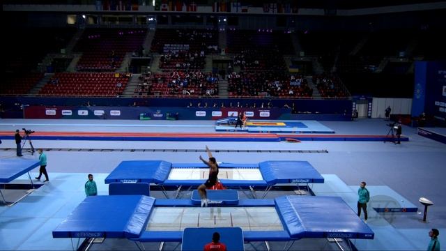 ZAYED Omar (EGY) M - 2022 Trampoline Worlds, Sofia (BUL) - Q Trampoline Exercise 1 смотреть онлайн