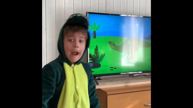 Зарядка - Динозавра