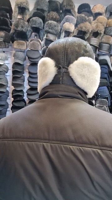 УШАНКА ЗИМА 2023 С НАТУРАЛЬНОЙ ОВЧИНЫ ПРЕМИУМ КЛАССА.НА ЛЮБОЙ МОРОЗ.ЦЕНА 21000 ТЕНГЕ.