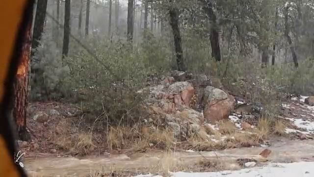Зимний кемпинг во время снежной бури смотреть онлайн
