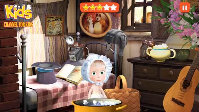 Masha and the Bear: Kids Games Android Gameplay, Videos for kids, Games for kids | CHANNEL FOR KIDS смотреть онлайн