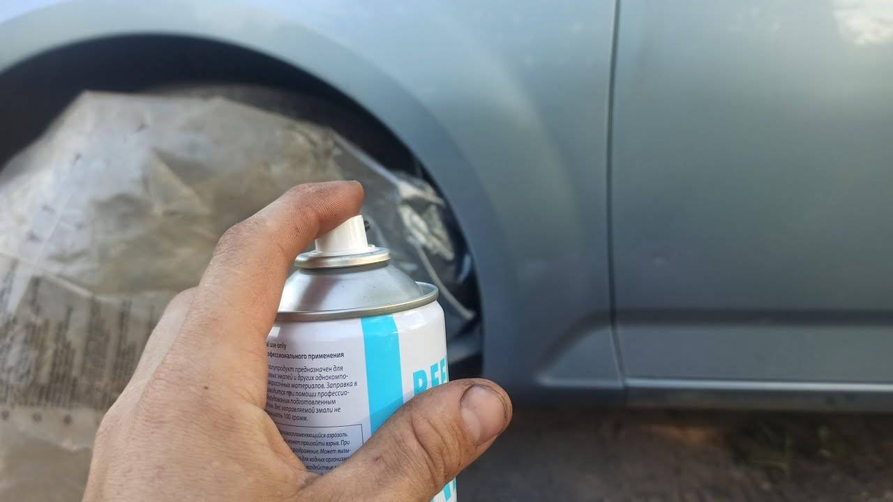 Покраска АВТО БАЛЛОНЧИКОМ своими руками! смотреть онлайн