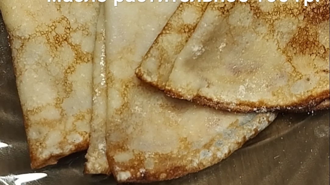 Блинчики. Блинчики с толокном. смотреть онлайн