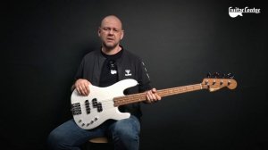 Charvel Pro-Mod San Dimas Bass PJ IV Platinum Pearl | TV Guitar Center