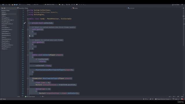 Udemy - Unity 2D Game - Kawaii Survivor - The Coolest Roguelike Ever3 смотреть онлайн
