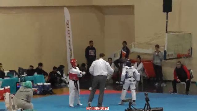 46kg Duygu Ozyahni vs Selin Pomak (2017 Turkish Senyor TKD Championships) смотреть онлайн