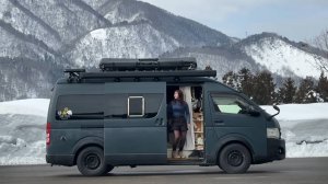 Путешествие и ночевка в минивэне, кемпинг