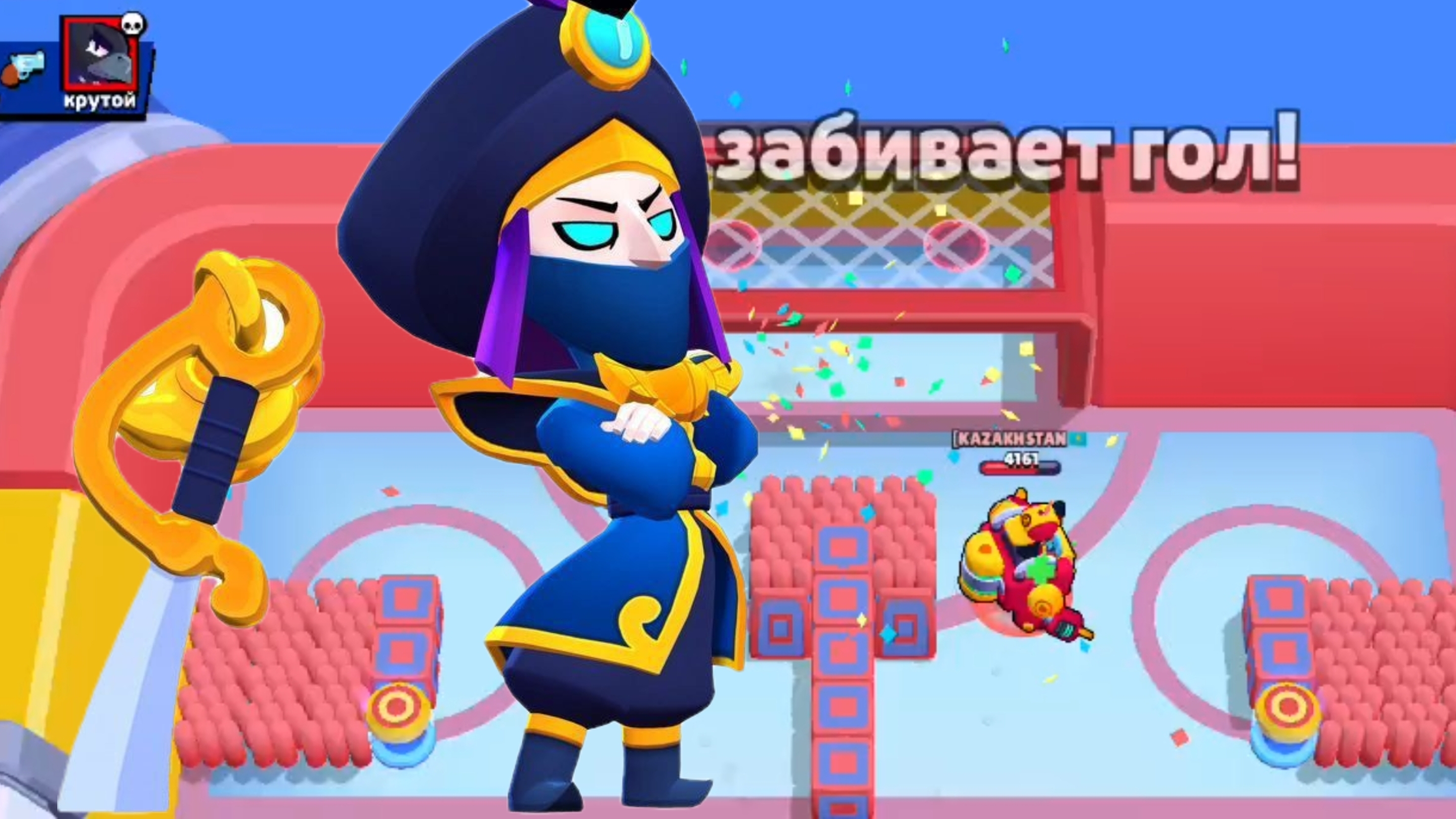 ХОККЕЙ В BRAWL STARS за МОРТИСА 😱