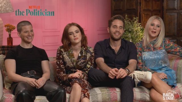 THE POLITICIAN Interviews: Ben Platt, Zoey Deutch, Laura Dreyfuss & Lucy Boynton | Netflix Original