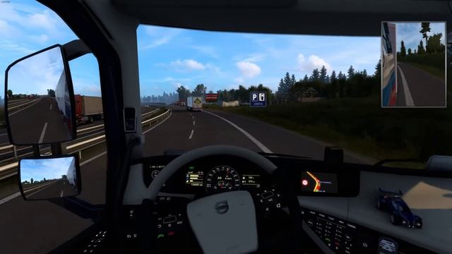 Конвой Euro Truck Simulator 2 RTX4090 Едем по маршруту Валдай-Санкт-Петербург. 😂🤣 смотреть онлайн