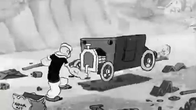 Popeye The Sailor - The Spinach Roadster