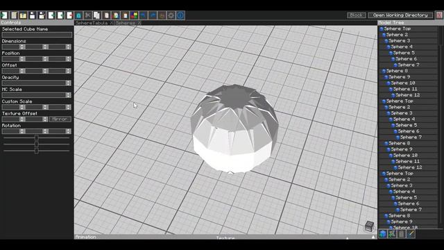 How To: Make Spheres In Minecraft Using Tabula