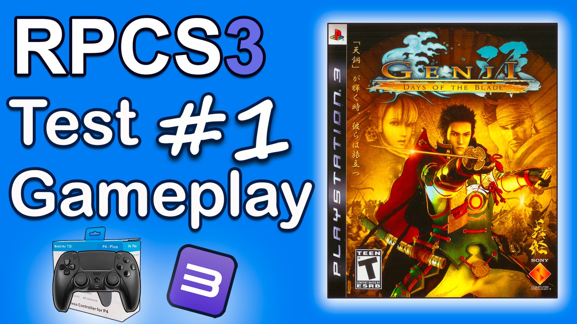 Genji Days of the Blade (RPCS3, BCUS98131, Comentado, 2025) Parte #1