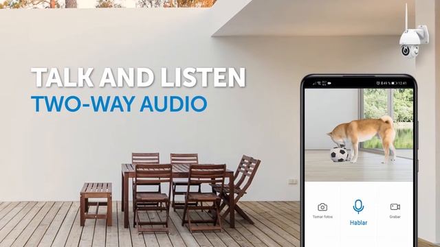 Nivian NVS-IPC-0S1 Wifi Camera With Movement For Outdoor