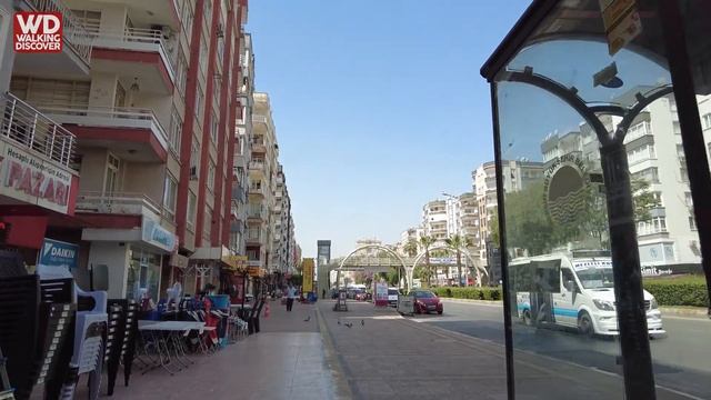 MERSİN 4K Walking Tour | Flamingo Yolu - 45 Evler | Virtual Walk In Turkey [UHD 60fps]