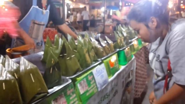 Тhailand Samui Вечерний рынок еды на Lamai смотреть онлайн