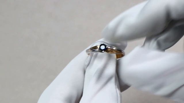 Золотое кольцо AQUAMARINE с сапфиром 963871кс смотреть онлайн