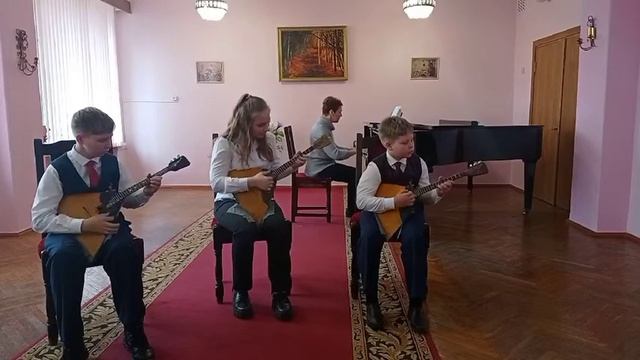 "Вдоль да по речке" русская народная песня, обр. В. Городовской смотреть онлайн