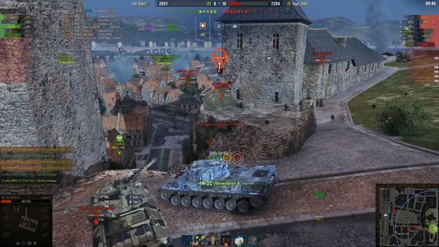 WoT Leopard 1 - 7,3K урона 12 фрагов (7,3K DMG 12 Frags)