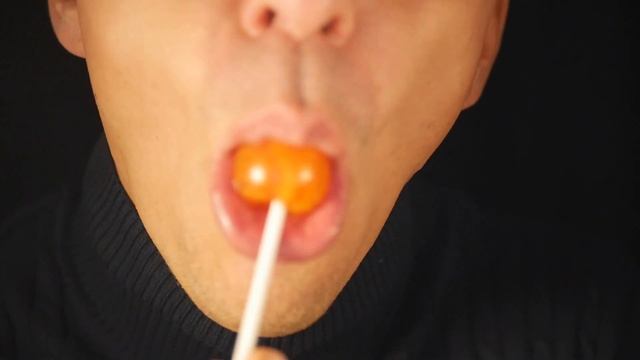 ASMR - Lollipop candy eating - slurpy intense lollipop sounds - original gourmet - no talking смотреть онлайн