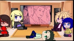 реакция друзей боруто на Наруто