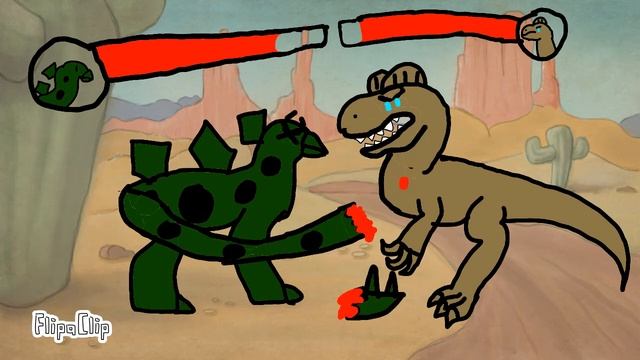 Аллозавр Vs стегозавр (copy)