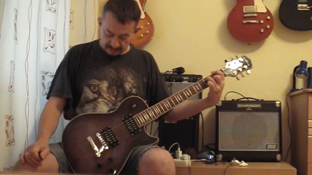 Washburn WIN DLX Electric Guitar, Flame Black Burst