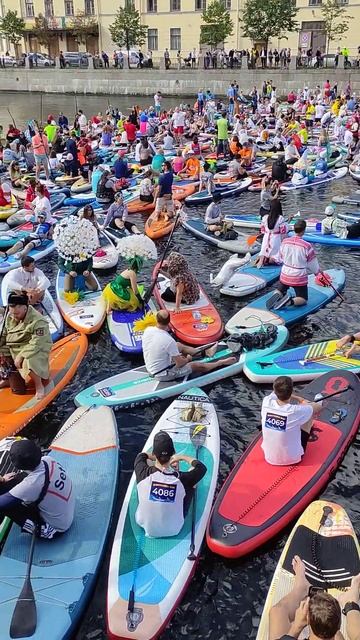 Международный фестиваль-карнавал «Фонтанка SUP» 05.08.23(1) смотреть онлайн