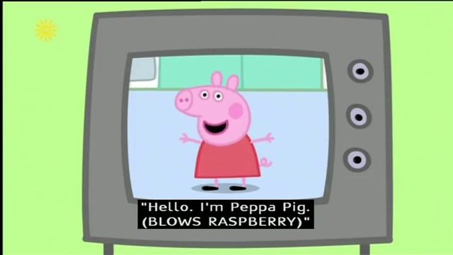 Peppa Pig (Series 1) - Daddy's Movie Camera (with Subtitles)