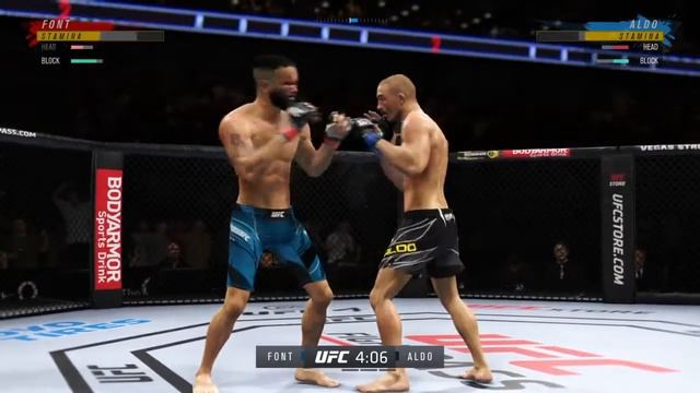 EA SPORTS™ UFC® 4 Jose Aldo vs Rob Font Online смотреть онлайн