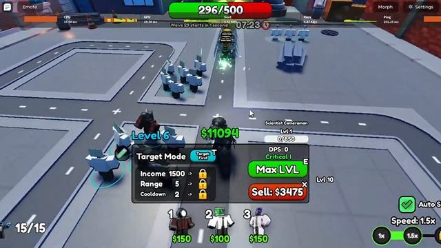 Hacked Laptop Man Can Beat Insane?...|Skibidi Tower Defense