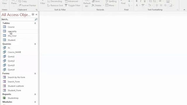 New Curriculum "Create Table" Second Lesson In Access смотреть онлайн