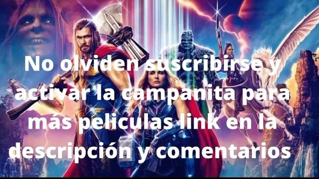 Descarga película completa de Thor Amor y Trueno HD (1080P) (Mega) link en la descripción смотреть онлайн