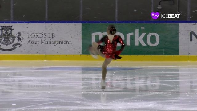 Icebeat Winter Trophy 2024 Advanced Novice Girls SP Agata MATONE LTU смотреть онлайн