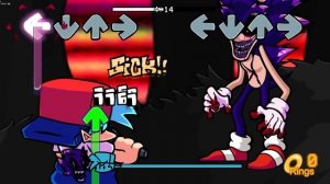 Friday Night Funkin'  - Соник.EXE - Тройная проблема! Персонажи и Sonic.EXE поют песню 🎶