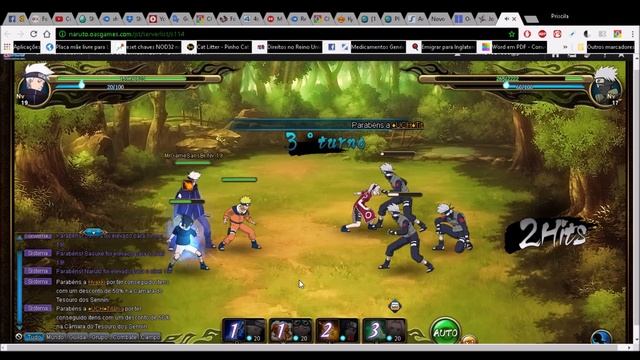 MrGameSans_BR let's play: Naruto Online #8 "Sans vs naruto, sasuke, e sakura" смотреть онлайн