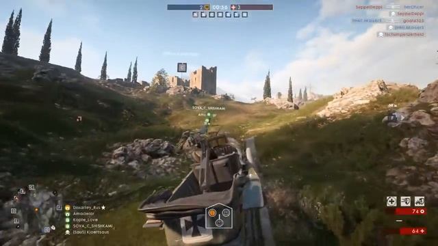 Трезвая гиена, загоревшийся Димон || Battlefield 1