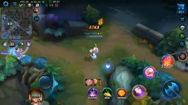 Heroe Evolved 👻 Лапина ( Lapina ) раздает -💎 2 + skin ! смотреть онлайн