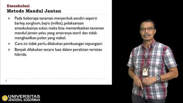 Kuliah Pemultan Ke-6 : Persilangan Buatan (Ir. Suprayogi, M.Sc., Ph.D) смотреть онлайн