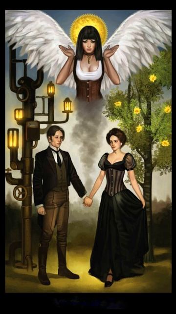 Символика карты Влюбленные в колоде Таро Стимпанк #значениетаро #обучениетаро #влюбленныетаро смотреть онлайн