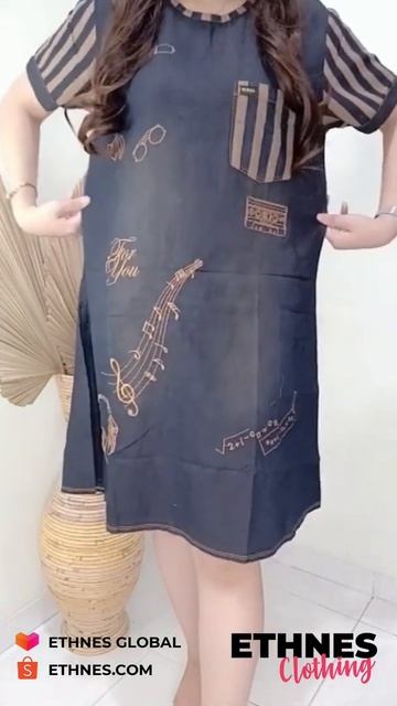 ethnes clothing - 161 Dress Jeans Music смотреть онлайн