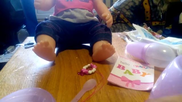 Распаковка Baby Born девочка