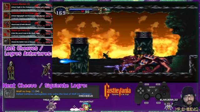 Cerberus NO DAMAGE Wolf Form - Wolf Vs Dog - Castlevania SOTN - - Retroachievements смотреть онлайн