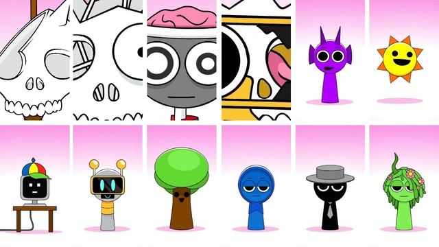 Спрунки мультик - OC ЛИЛИ - Фаза 2 VS Фаза 3 VS Фаза 4 #фаза смотреть онлайн