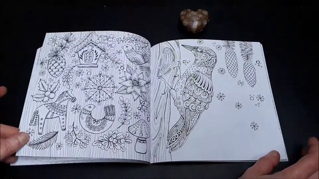 Présentation du livre de coloriage Mein Winterspaziergang de Rita Berman смотреть онлайн