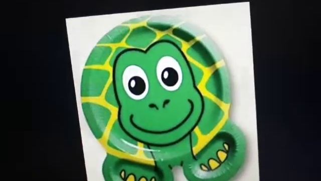 Hefty ZooPals Plates 2011 🐋🐠🐧🦎🦌🐢. смотреть онлайн