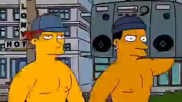 Musica Electronica Nueva , vs Vieja | LOS SIMPSON смотреть онлайн