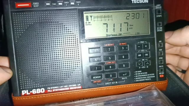 TECSUN PL-680 радио ульяна три киловат дмитрий 40 метров приём! 7117 кГц утренний скан выходного дня смотреть онлайн